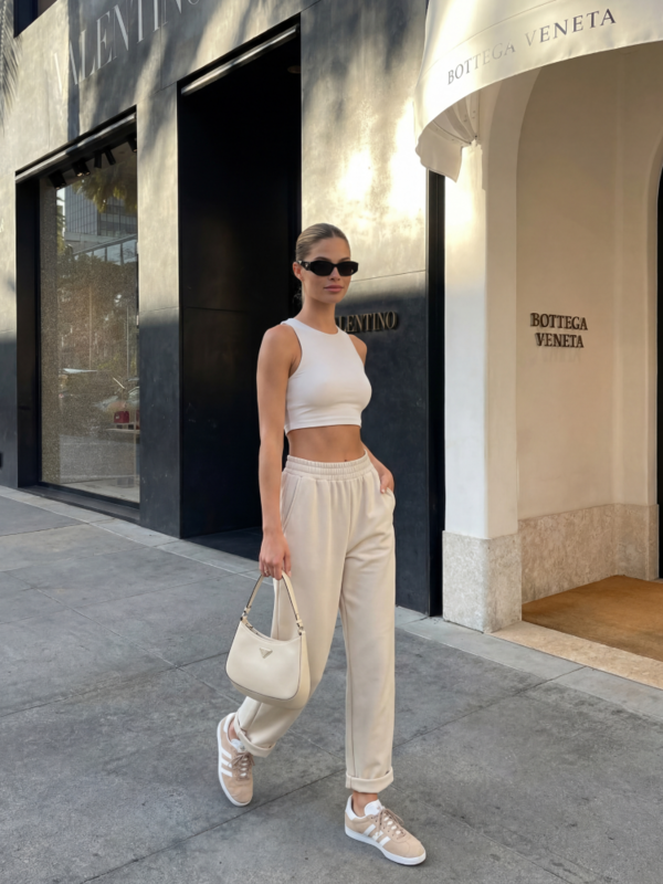 Spodnie Homer Beżowe