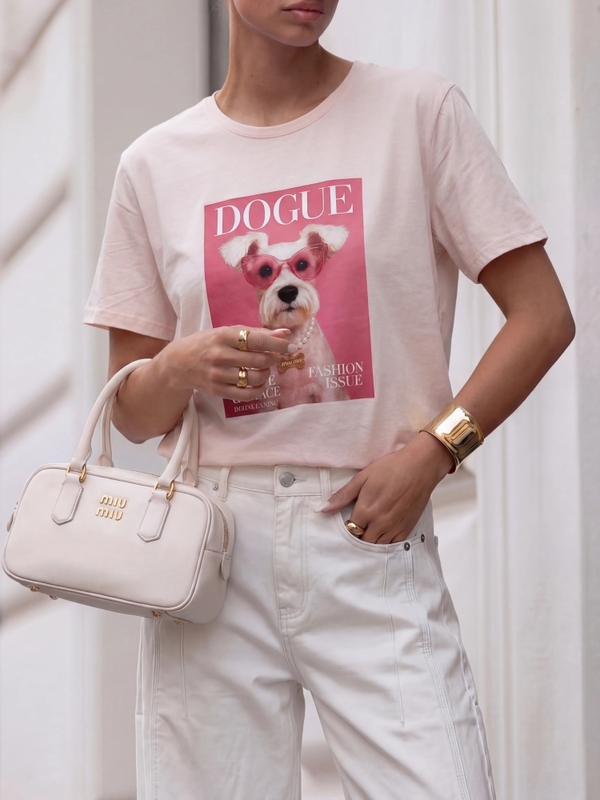 T-shirt Mabelin Dogue Powder