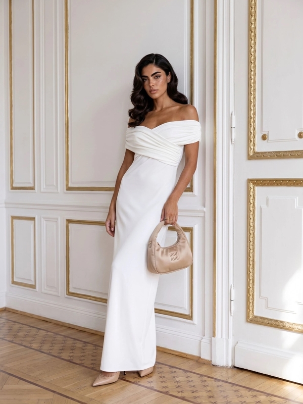 Dress Constance Cream