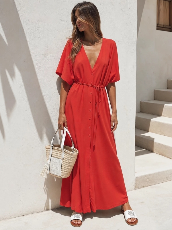 Dress Miriama Orange