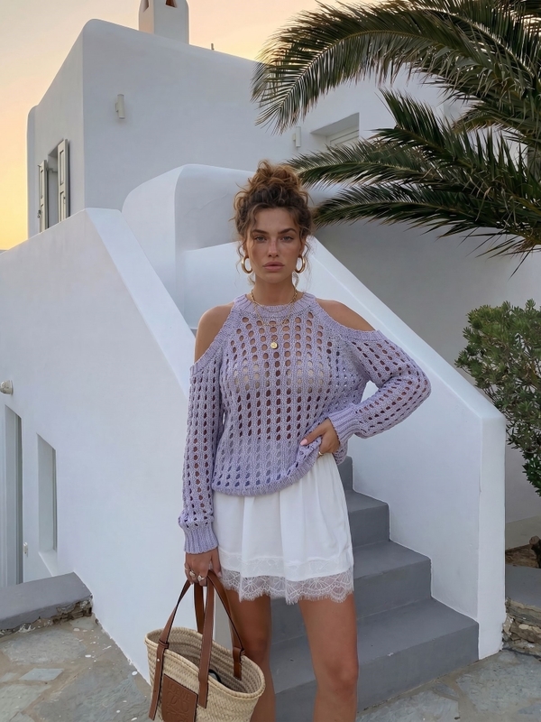 Sweater Estimo Purple