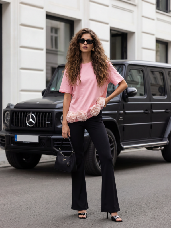 Bluzka Georgiana Różowa