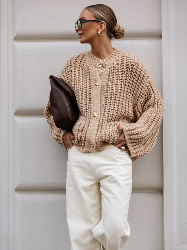 Sweter Charlie Beżowy