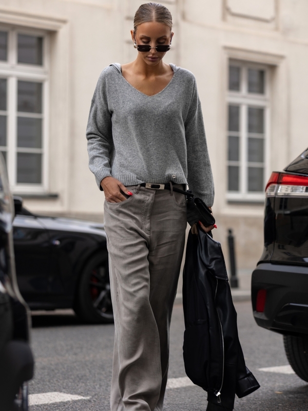 Sweter Jamis Szary