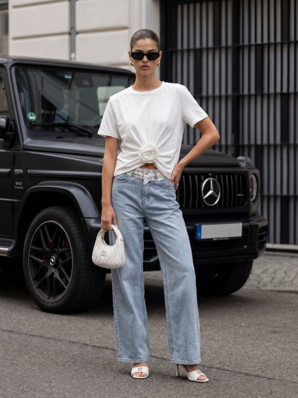 Bluzka Donnie Biała