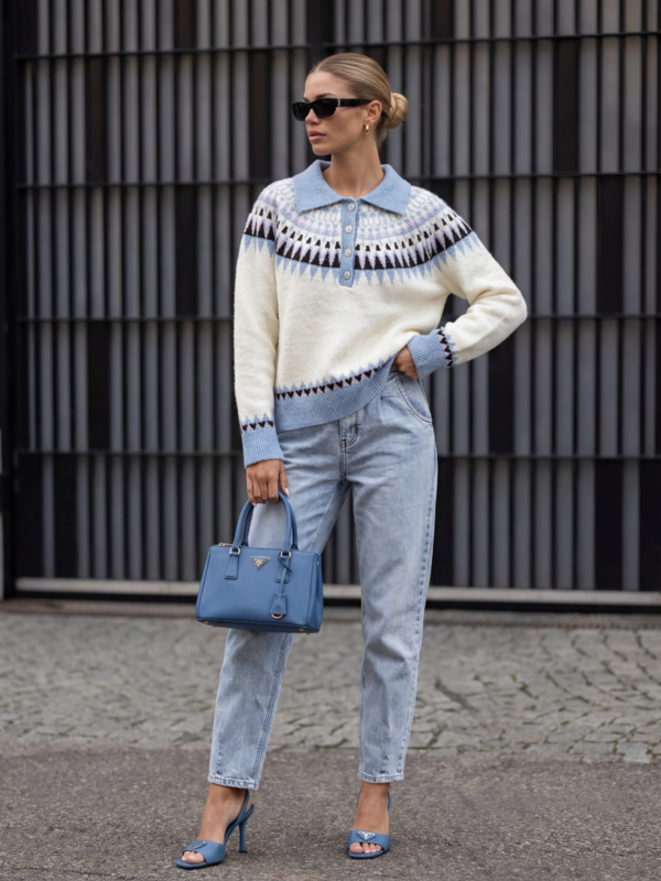 Sweter Kermos Kremowy