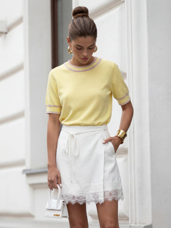 Sweater Gretis Yellow Powder