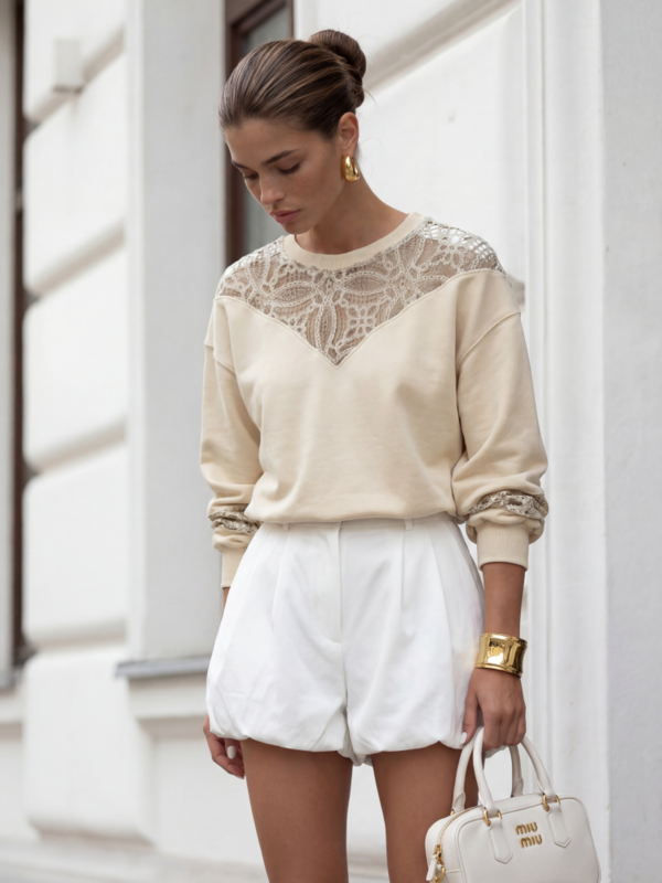 Sweatshirt Etta New L. Beige