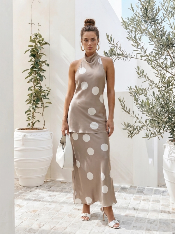 Spódnica Antalya L. Beige Beżowa