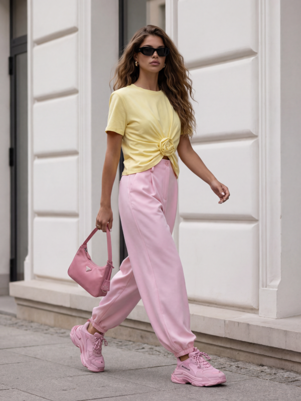 Bluzka Donnie Żółta