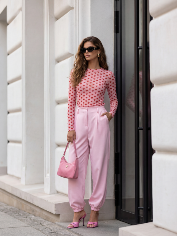 Bluzka Gussi Różowa