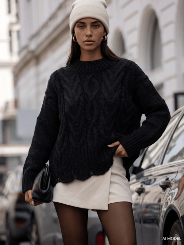 Sweter Libbie Czarny