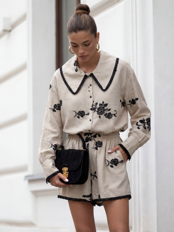 Koszula Hadleigh Beżowa