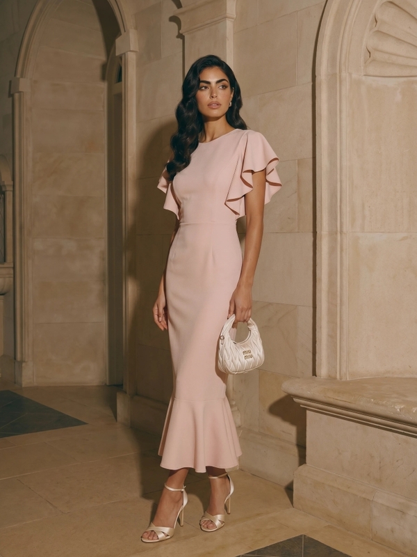 Dress  Carmella Powder