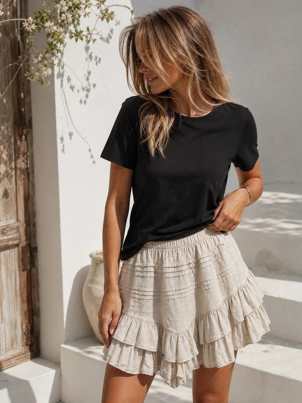 T-shirt Bondi Czarny