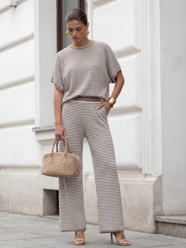 Spodnie Cassian Premium Latte