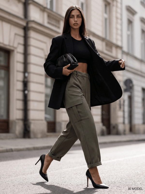 Spodnie Henry Khaki