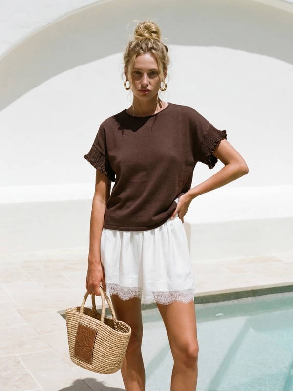 Sweter Magnus C. Brąz