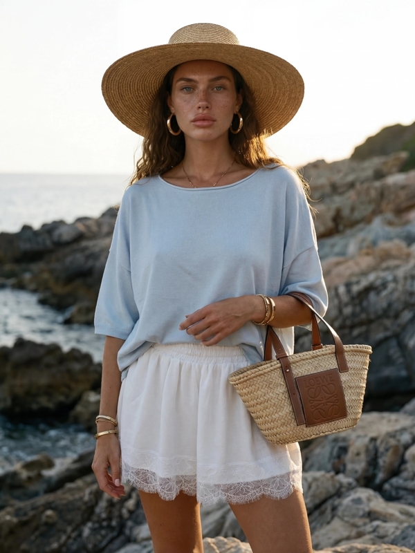 Sweater Agostino New Azure