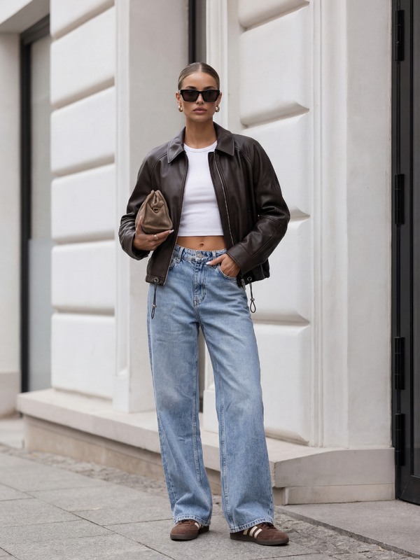 Kurtka Matilda Brązowa