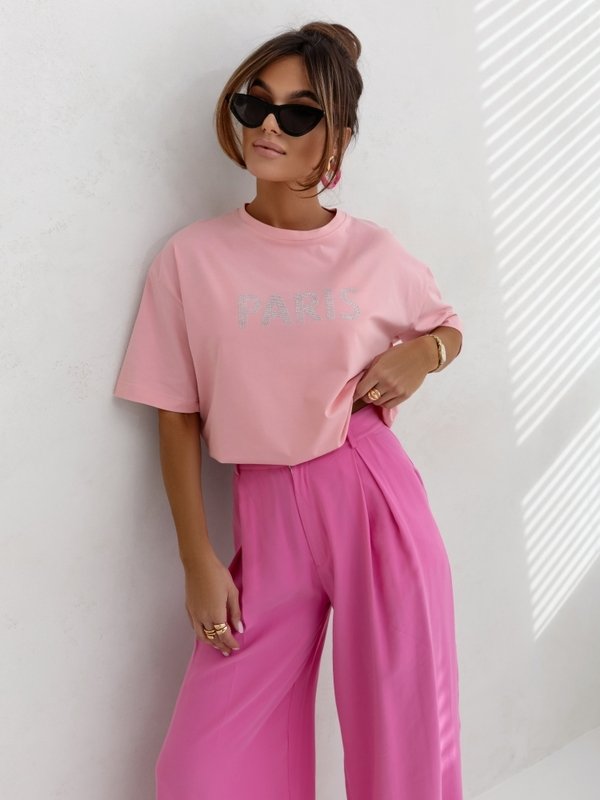 T-shirt New Paris Pink