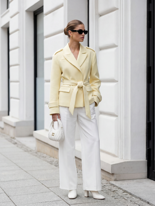 Płascz Effi Żółty