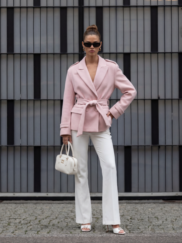 Płaszcz Effi Różowy