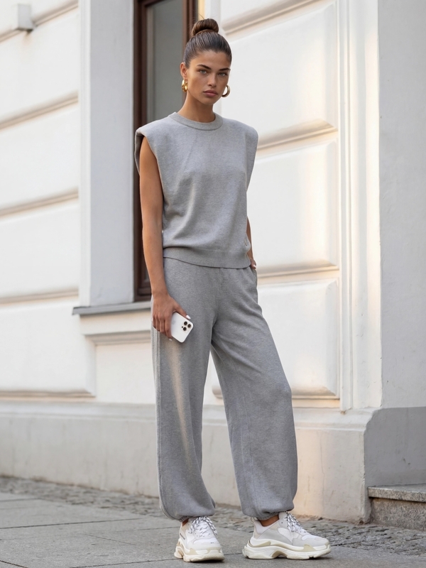 Spodnie Perrin New Szare