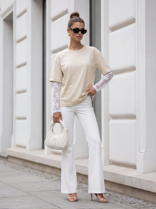 Bluzka Harlynn J. Beż