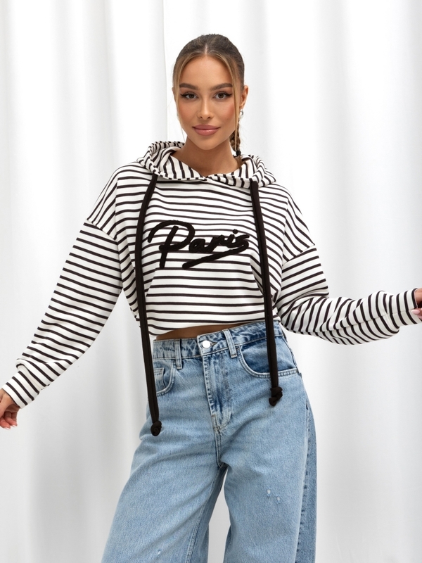 Bluza Eadie Paris Kremowa