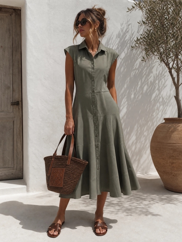 Sukienka Alinera Khaki