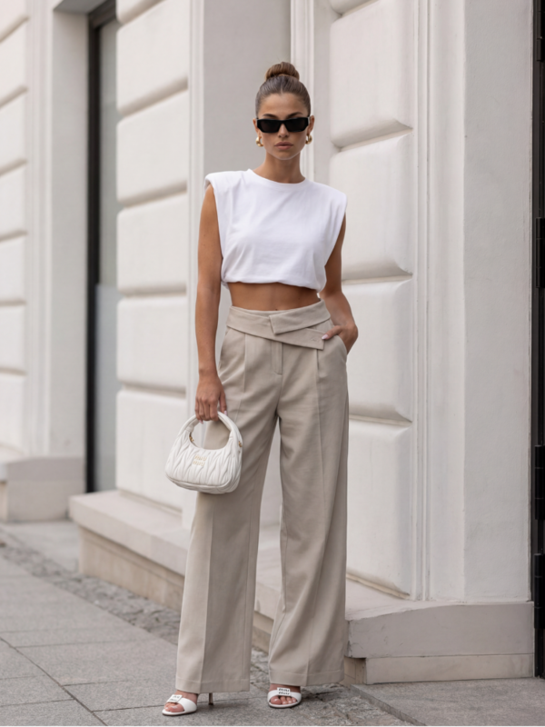 Spodnie Tazz Beżowe