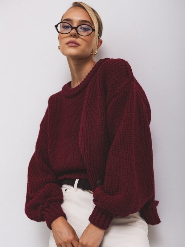 Sweater Elio Burgundy