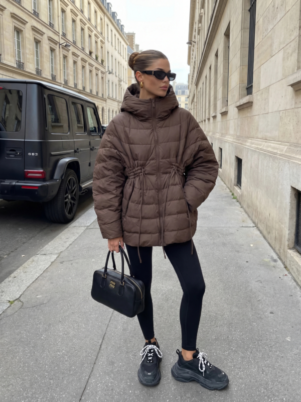 Kurtka Core Brązowa