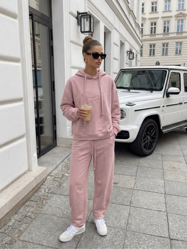 Spodnie Abner Brudny Róż