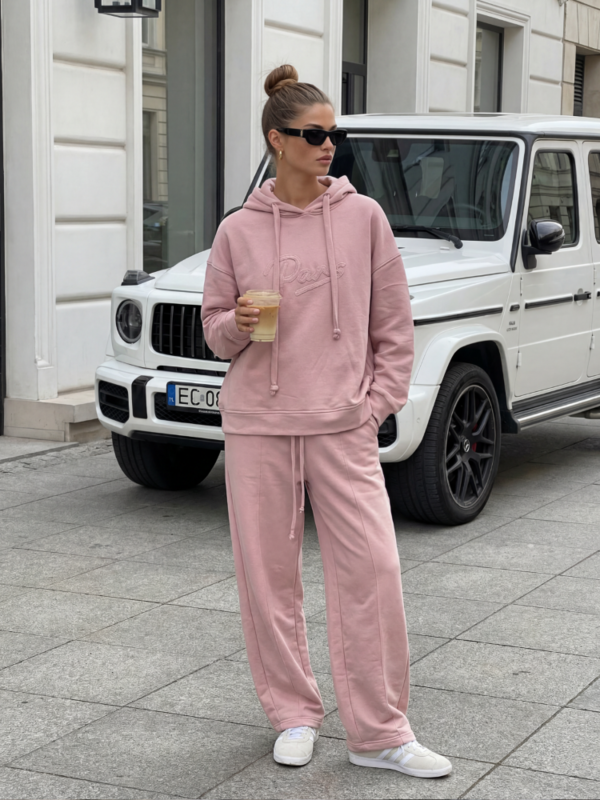 Bluza Abner Paris Brudny Róż