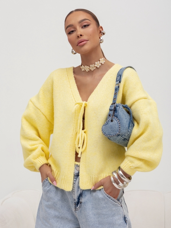 Sweter Herald Żółty