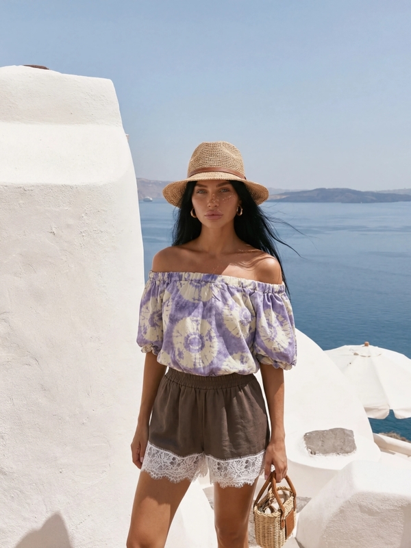 Bluzka Gordona Spring Fioletowa