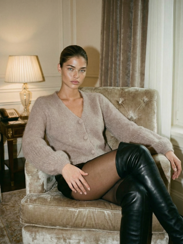 Sweter Peysel Premium C. Beżowy