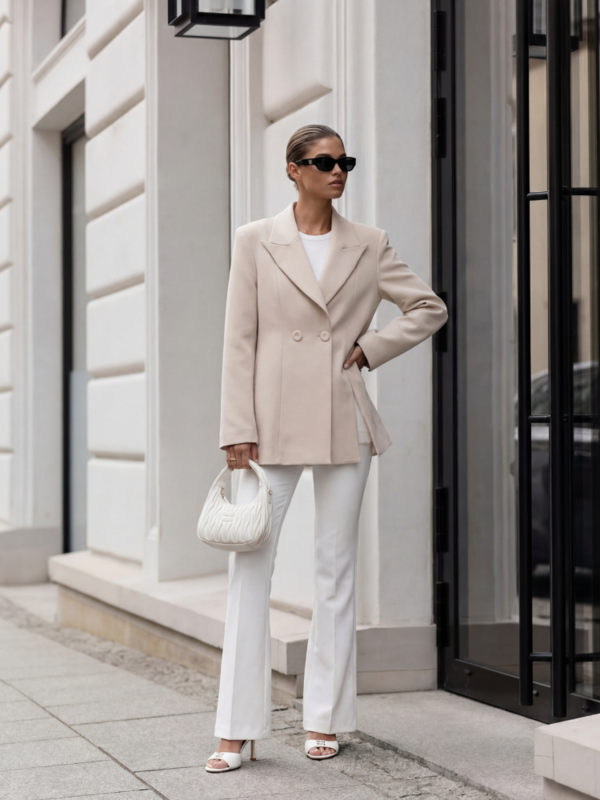 Marynarka Sylvina Beżowa