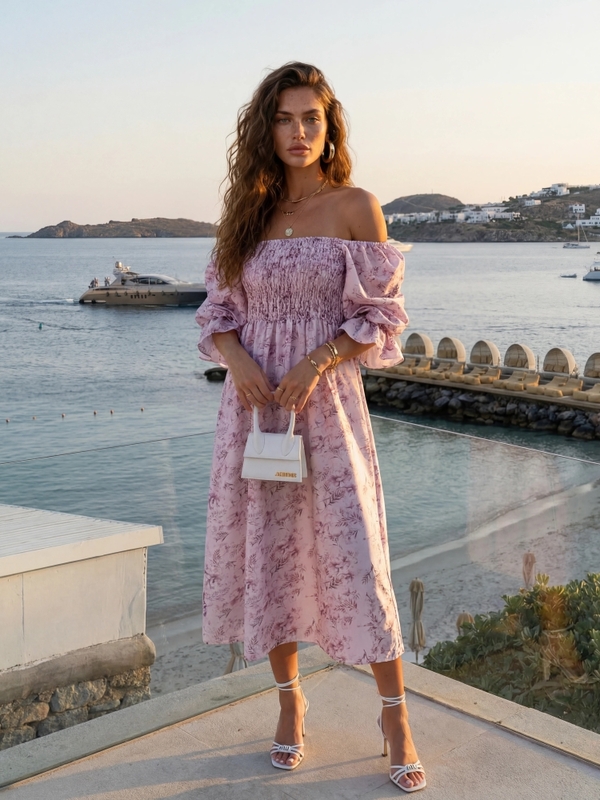 Dress Katinga Meadow Pink