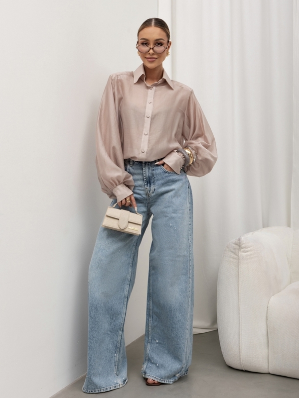 Koszula Clara Beżowa