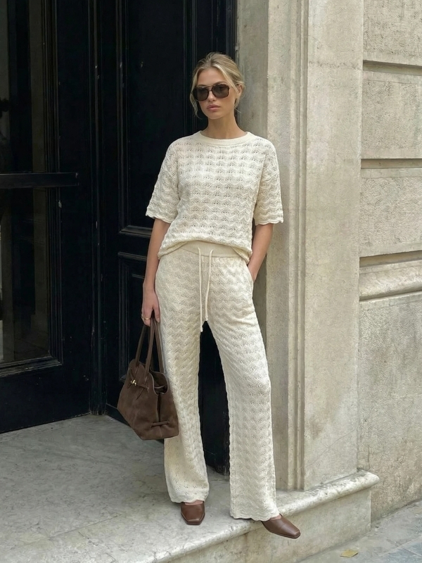 Sweater Lilas L. Beige