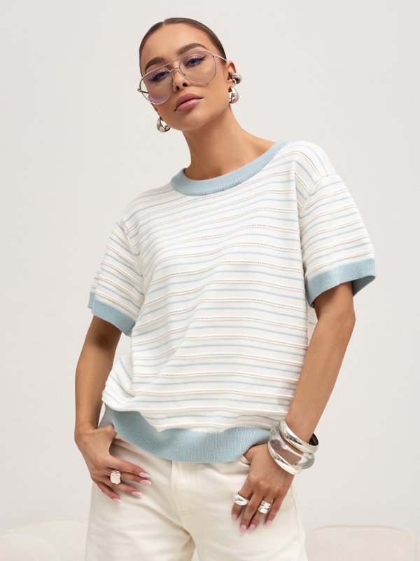 Sweter Harvey Błękitny