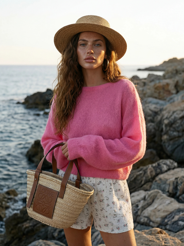 Sweter Alexander Premium Cukierkowy Róż