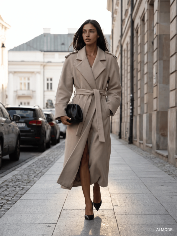 Coat Aronis Beige