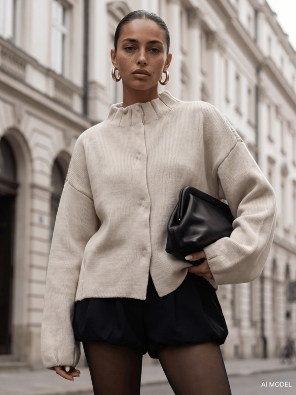 Sweter Clayton J. Beż