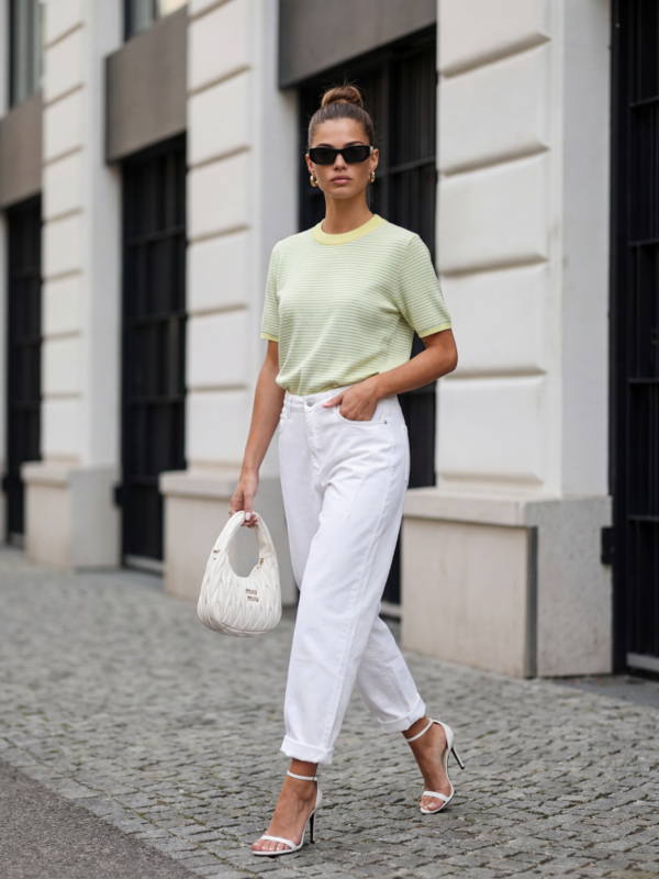 Sweater Marko Azure Yellow