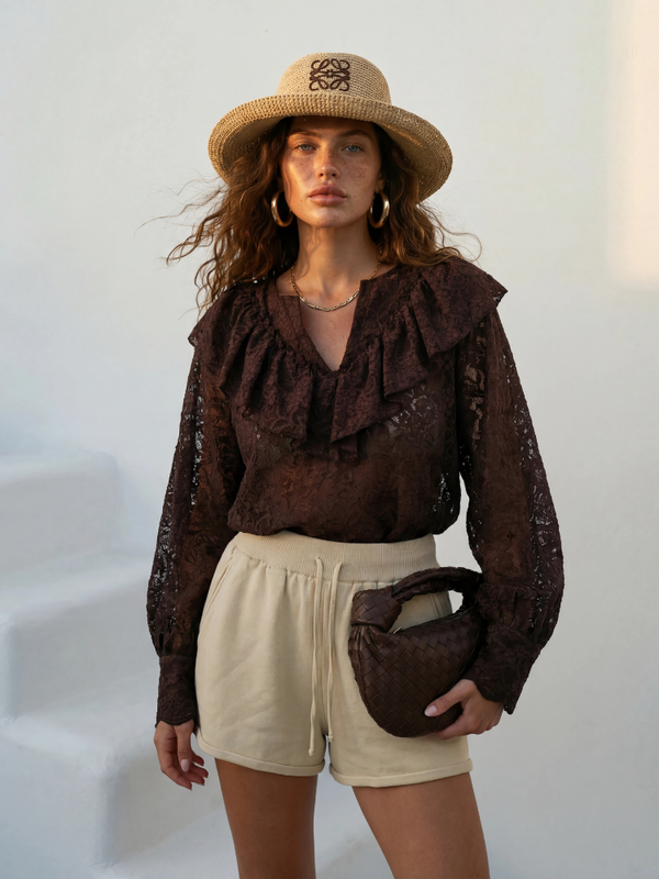 Blouse Aviva Chocolate