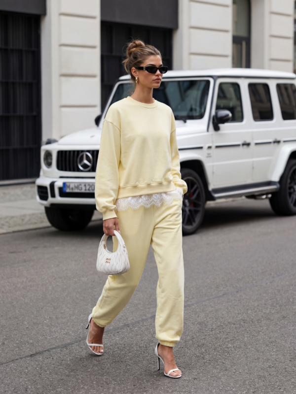 Spodnie Wickham Żółte